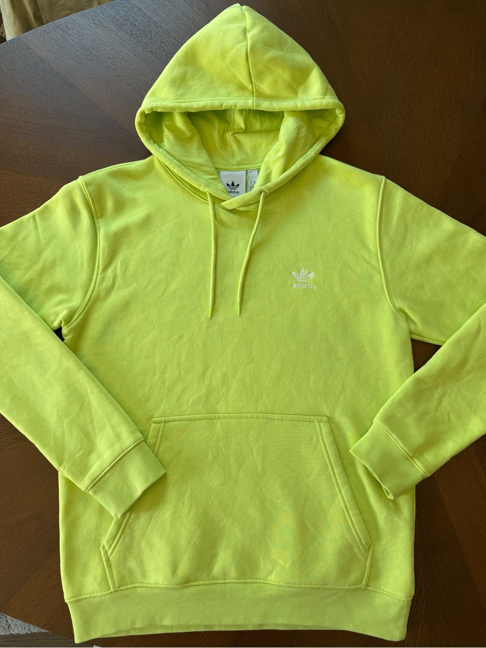 Adidas Neon Chartreuse Pullover Hoodie
